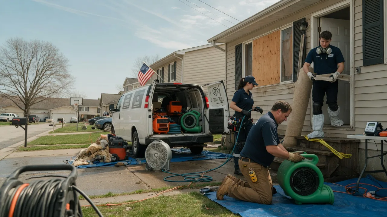 Water Damage Restoration in Little Rock, MS near me